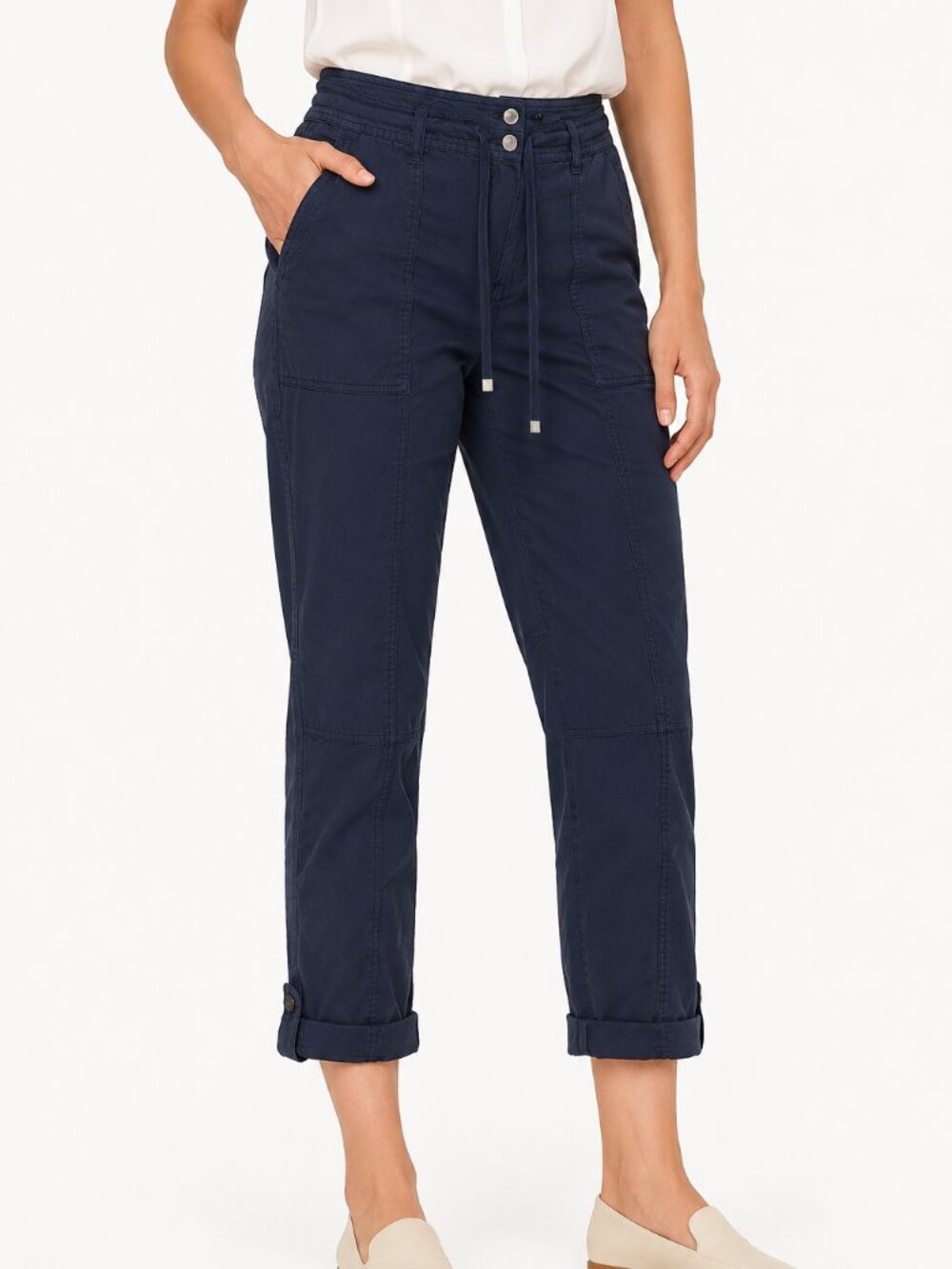 Lauren Ralph Lauren Navy Utility Cargo Pants Size 10